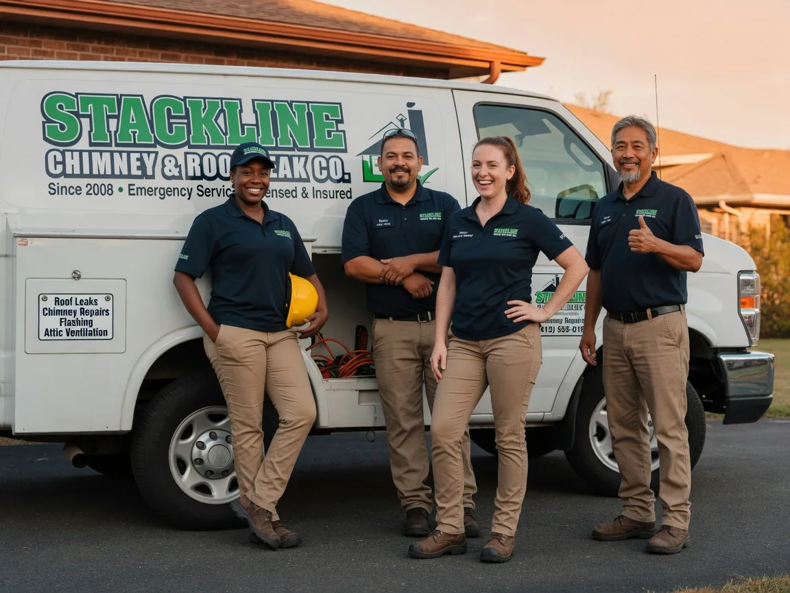 Chimney flashing repair company in Dedham, IA